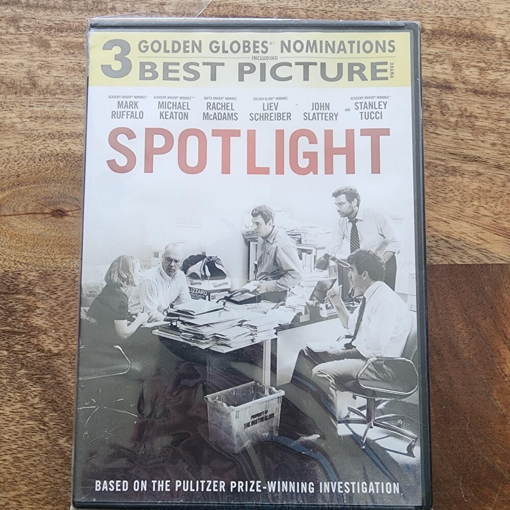 Spotlight DVD Widescreen Ruffalo Keaton McAdams Crime Drama EOne New Sealed